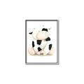 Picture of Cute Cow _GroupedProduct_Rectangle_Portrait_Mini_ _GroupedProduct_Rectangle_Portrait_Canvas_Framed_