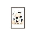 Picture of Cute Cow _GroupedProduct_Rectangle_Portrait_Mini_ _GroupedProduct_Rectangle_Portrait_Canvas_Framed_