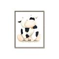 Picture of Cute Cow _GroupedProduct_Rectangle_Portrait_Mini_ _GroupedProduct_Rectangle_Portrait_Canvas_Framed_