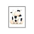 Picture of Cute Cow _GroupedProduct_Rectangle_Portrait_Mini_ _GroupedProduct_Rectangle_Portrait_Canvas_Framed_