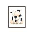 Picture of Cute Cow _GroupedProduct_Rectangle_Portrait_Mini_ _GroupedProduct_Rectangle_Portrait_Canvas_Framed_