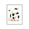 Picture of Cute Cow _GroupedProduct_Rectangle_Portrait_Mini_ _GroupedProduct_Rectangle_Portrait_Canvas_Framed_
