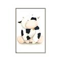 Picture of Cute Cow _GroupedProduct_Rectangle_Portrait_Mini_ _GroupedProduct_Rectangle_Portrait_Canvas_Framed_