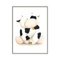 Picture of Cute Cow _GroupedProduct_Rectangle_Portrait_Mini_ _GroupedProduct_Rectangle_Portrait_Canvas_Framed_
