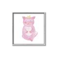 Picture of Farm Pig _GroupedProduct_Square_Mini_ _GroupedProduct_Square_Canvas_Framed_