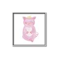 Picture of Farm Pig _GroupedProduct_Square_Mini_ _GroupedProduct_Square_Canvas_Framed_