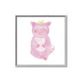 Picture of Farm Pig _GroupedProduct_Square_Mini_ _GroupedProduct_Square_Canvas_Framed_