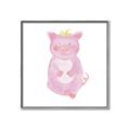 Picture of Farm Pig _GroupedProduct_Square_Mini_ _GroupedProduct_Square_Canvas_Framed_