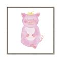 Picture of Farm Pig _GroupedProduct_Square_Mini_ _GroupedProduct_Square_Canvas_Framed_