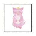 Picture of Farm Pig _GroupedProduct_Square_Mini_ _GroupedProduct_Square_Canvas_Framed_