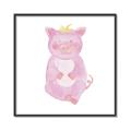 Picture of Farm Pig _GroupedProduct_Square_Mini_ _GroupedProduct_Square_Canvas_Framed_