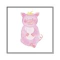 Picture of Farm Pig _GroupedProduct_Square_Mini_ _GroupedProduct_Square_Canvas_Framed_
