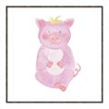 Picture of Farm Pig _GroupedProduct_Square_Mini_ _GroupedProduct_Square_Canvas_Framed_