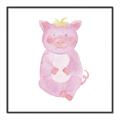 Picture of Farm Pig _GroupedProduct_Square_Mini_ _GroupedProduct_Square_Canvas_Framed_