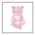 Picture of Farm Pig _GroupedProduct_Square_Mini_ _GroupedProduct_Square_Canvas_Framed_