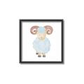 Picture of Farm Sheep _GroupedProduct_Square_Mini_ _GroupedProduct_Square_Canvas_Framed_