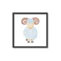 Picture of Farm Sheep _GroupedProduct_Square_Mini_ _GroupedProduct_Square_Canvas_Framed_