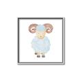 Picture of Farm Sheep _GroupedProduct_Square_Mini_ _GroupedProduct_Square_Canvas_Framed_