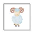 Picture of Farm Sheep _GroupedProduct_Square_Mini_ _GroupedProduct_Square_Canvas_Framed_