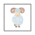 Picture of Farm Sheep _GroupedProduct_Square_Mini_ _GroupedProduct_Square_Canvas_Framed_