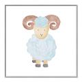 Picture of Farm Sheep _GroupedProduct_Square_Mini_ _GroupedProduct_Square_Canvas_Framed_