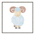 Picture of Farm Sheep _GroupedProduct_Square_Mini_ _GroupedProduct_Square_Canvas_Framed_