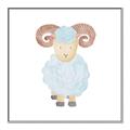 Picture of Farm Sheep _GroupedProduct_Square_Mini_ _GroupedProduct_Square_Canvas_Framed_