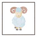 Picture of Farm Sheep _GroupedProduct_Square_Mini_ _GroupedProduct_Square_Canvas_Framed_