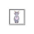 Picture of Farm Goat _GroupedProduct_Square_Mini_ _GroupedProduct_Square_Canvas_Framed_