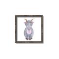 Picture of Farm Goat _GroupedProduct_Square_Mini_ _GroupedProduct_Square_Canvas_Framed_