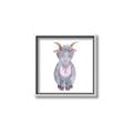 Picture of Farm Goat _GroupedProduct_Square_Mini_ _GroupedProduct_Square_Canvas_Framed_