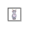 Picture of Farm Goat _GroupedProduct_Square_Mini_ _GroupedProduct_Square_Canvas_Framed_
