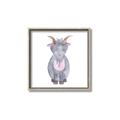 Picture of Farm Goat _GroupedProduct_Square_Mini_ _GroupedProduct_Square_Canvas_Framed_