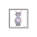 Picture of Farm Goat _GroupedProduct_Square_Mini_ _GroupedProduct_Square_Canvas_Framed_