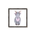 Picture of Farm Goat _GroupedProduct_Square_Mini_ _GroupedProduct_Square_Canvas_Framed_