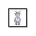 Picture of Farm Goat _GroupedProduct_Square_Mini_ _GroupedProduct_Square_Canvas_Framed_