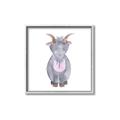 Picture of Farm Goat _GroupedProduct_Square_Mini_ _GroupedProduct_Square_Canvas_Framed_