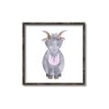 Picture of Farm Goat _GroupedProduct_Square_Mini_ _GroupedProduct_Square_Canvas_Framed_