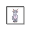 Picture of Farm Goat _GroupedProduct_Square_Mini_ _GroupedProduct_Square_Canvas_Framed_