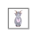Picture of Farm Goat _GroupedProduct_Square_Mini_ _GroupedProduct_Square_Canvas_Framed_