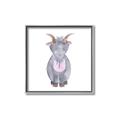 Picture of Farm Goat _GroupedProduct_Square_Mini_ _GroupedProduct_Square_Canvas_Framed_