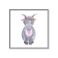 Picture of Farm Goat _GroupedProduct_Square_Mini_ _GroupedProduct_Square_Canvas_Framed_