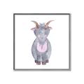 Picture of Farm Goat _GroupedProduct_Square_Mini_ _GroupedProduct_Square_Canvas_Framed_