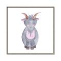 Picture of Farm Goat _GroupedProduct_Square_Mini_ _GroupedProduct_Square_Canvas_Framed_