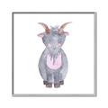 Picture of Farm Goat _GroupedProduct_Square_Mini_ _GroupedProduct_Square_Canvas_Framed_