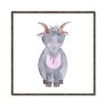 Picture of Farm Goat _GroupedProduct_Square_Mini_ _GroupedProduct_Square_Canvas_Framed_