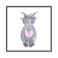 Picture of Farm Goat _GroupedProduct_Square_Mini_ _GroupedProduct_Square_Canvas_Framed_