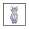 Picture of Farm Goat _GroupedProduct_Square_Mini_ _GroupedProduct_Square_Canvas_Framed_