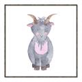Picture of Farm Goat _GroupedProduct_Square_Mini_ _GroupedProduct_Square_Canvas_Framed_