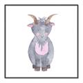 Picture of Farm Goat _GroupedProduct_Square_Mini_ _GroupedProduct_Square_Canvas_Framed_